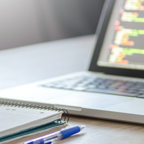 Splash image denoting pros and cons of custom software